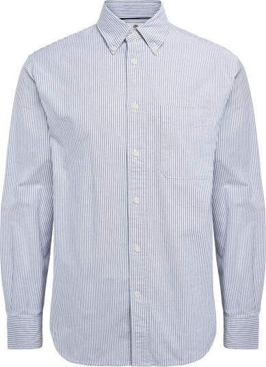 Barbour Barbour Authentic Striped Oxford Shirt Blue S Barbour Barbour Authentic Striped Oxford Shirt Blue S