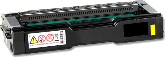 TB Toner Gul (6.000 sider) erstatter Ricoh 406482 TB Premium toner