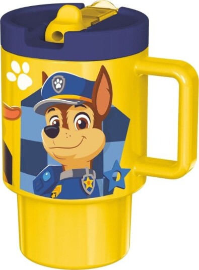 Paw Patrol Barnekrus I Plast Med Lokk 530 Ml
