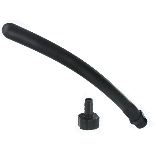Clean Stream Silicone Comfort Nozzle Tilbehør - Svart - Svart