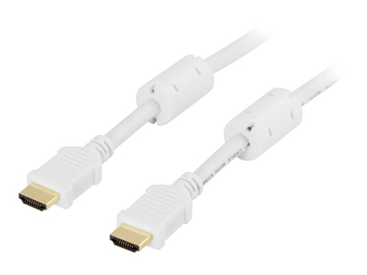 Deltaco HDMI-1030A - HDMI-kabel med Ethernet - 3 m