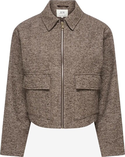 JDY Jdyvinga Herringbone Jacket Otw Noos   CHOCOLATE TORTE   L