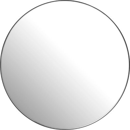 Cassøe RS90 speil Ø90 cm svart Sort