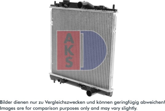 AKS DASIS 140480N Radiator motorkjøling