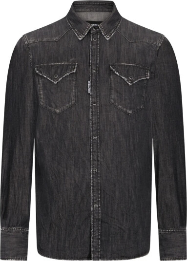 Dsquared2 Herre Skjorter Svart S,