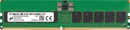 Micron 32GB DDR5 6400MHz RDIMM CL52 Micron 32GB DDR5 6400MHz RDIMM CL52