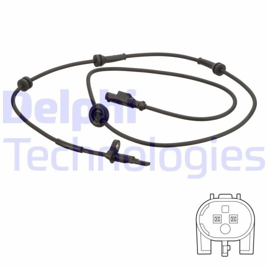 Sensor, ABS DELPHI SS20778
