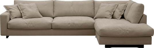 Valencia Ekstra Dyp 4 seters sofa med Sjeselong Høyre Brun Valencia Ekstra Dyp 4 seters sofa med Sjeselong Høyre Brun