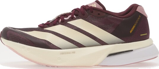Joggesko adidas Adizero Boston 13 W Maroon/ Wonder White/ Magic Mauve EUR 39 1/3