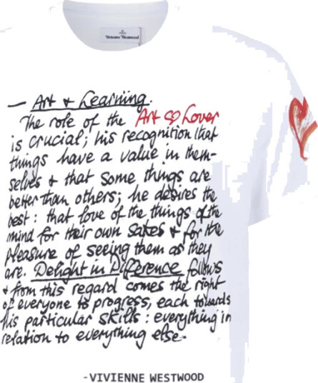 Vivienne Westwood Herre Topper Hvit L,