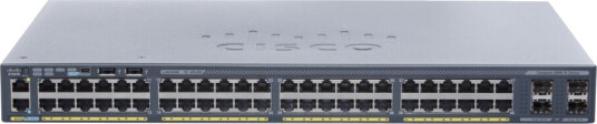 Cisco Catalyst 2960X-48Ts-L - Switch - Styrt - 48 X 10/100/1000 + 4 X Gigabit Sfp - Stasjonær, Rackmonterbar - Oppusset