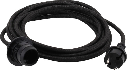 Watt & Veke Outdoor kabelsett Black 500 cm E27 Watt & Veke Outdoor kabelsett Black 500 cm E27