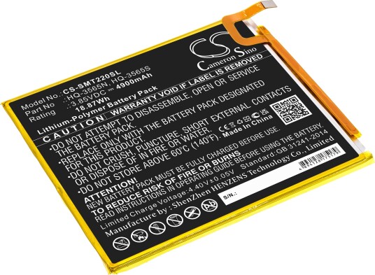Batteri til Samsung Galaxy Tab A7 Lite etc
