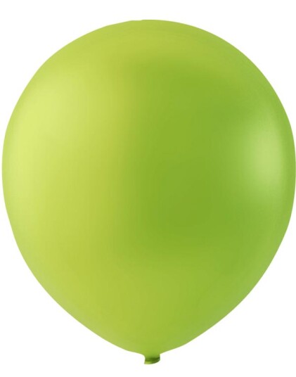 100 stk 30 cm MEGAPACK Limegrønne Ballonger