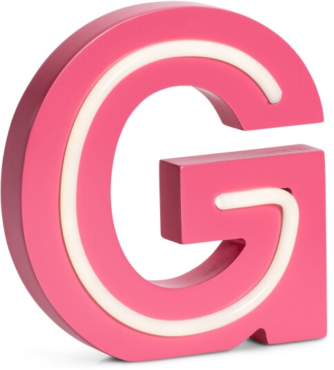 POPP Bokstavlampe G Rosa POPP Bokstavlampe G Rosa