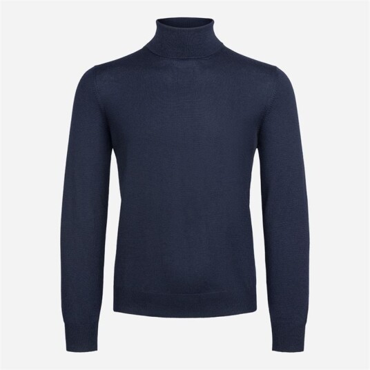 Gran Sasso Turtle Neck 598 Navy Gran Sasso Turtle Neck 598 Navy