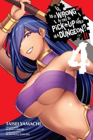 Is It Wrong To Try To Pick Up Girls In A Dungeon? Ii, Vol. 4 (Manga) Av Fujino Omori