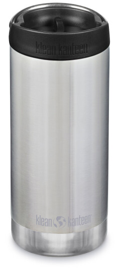 Klean Kanteen KANTEEN TKWIDE VI (MIT CAFÉ CAP)  BRUSHED STAINLESS