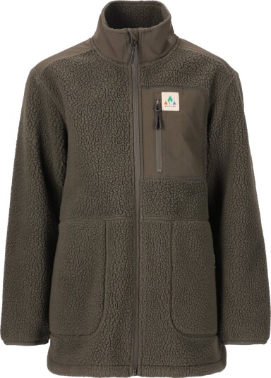 Whistler Felis Long Teddy Fleecetrøye Barn Brun 176