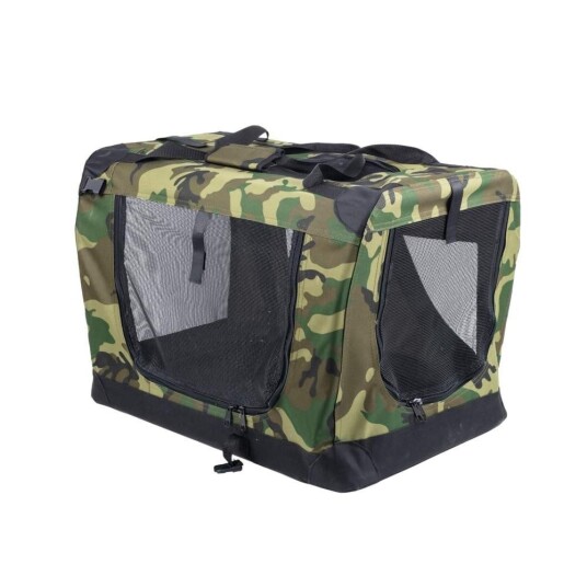 Little&Bigger Softkennel Nylonbur Camo (S)