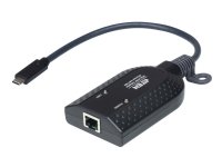 ATEN KA7183 USB-C KVM Adapter med RJ-45 Hunkjønn for Tastatur og Mus