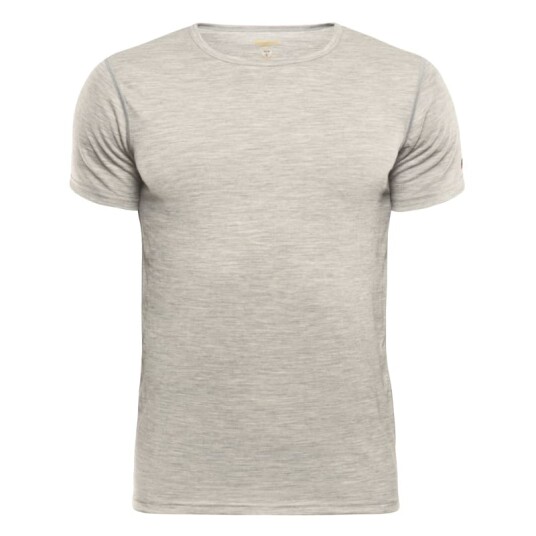 Devold Breeze Man T-Shirt L , Grey Melange