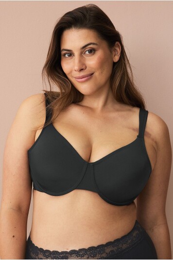Ellos Plus Collection Spile bh Angelica Svart