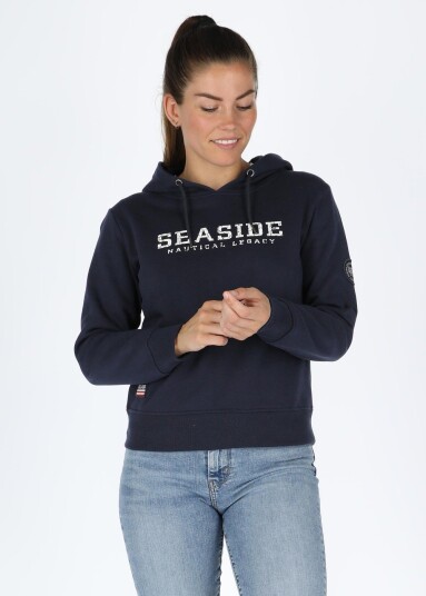 Seaside Nautical Xprnc Hood W Navy 42 Hoodies