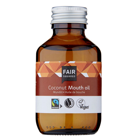 Oil Pulling Fair Squared Coconut Organic Munnvann