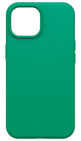 Otterbox Symmetry Series - Baksidedeksel For Mobiltelefon - Magsafe-Samsvar - Polykarbonat, Syntetisk Gummi, Sølvfosfatglass - Green Juice (Green) - For Apple Iphone 15