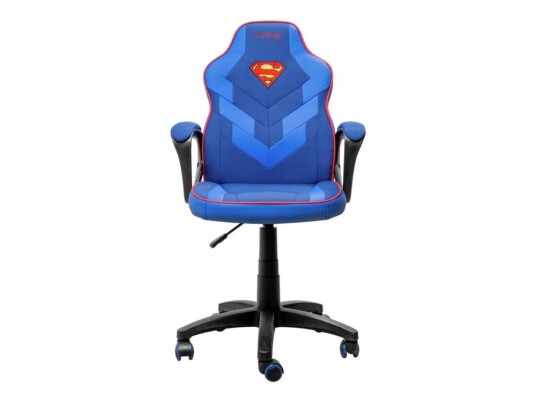 Trust Gxt 703Sm Revvo Superman Kids Spillestol Armlener Ringformet Blå Trust Gxt 703Sm Revvo Superman Kids Spillestol Armlener Ringformet Blå