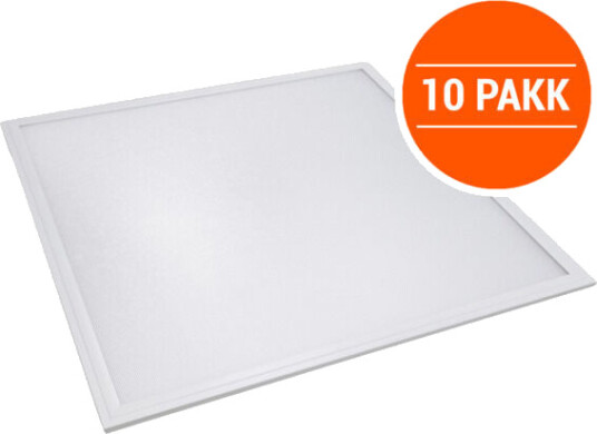 Namron LED Panel 600x600 40W 3000K 10PK - 89994
