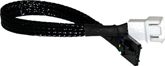 1St Pc Corp Viftestrømadapter 5 Pin Intern Hunn Til 4 Pins Pwm Hann 20.3 Cm