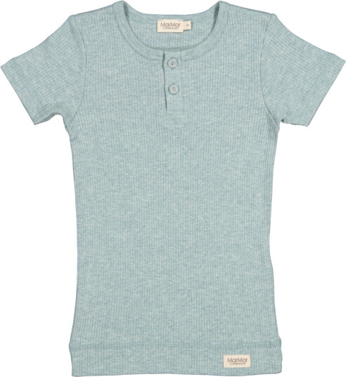 MarMar T Skjorte Tee SS Modal Melange Pistachio Mel (140 / 10 år)