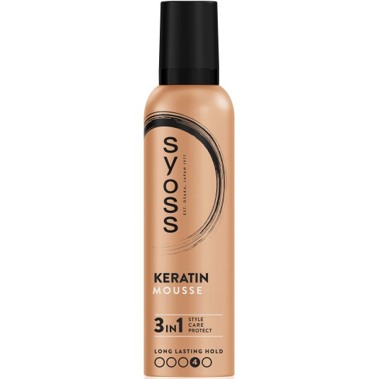 Syoss Keratin Mousse 250 ml Hårstyling