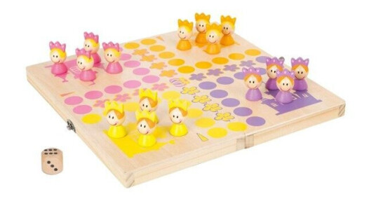 Small Foot Wooden Ludo Game Princess
