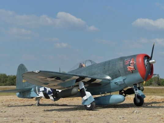 Black Horse Model P-47 Thunderbolt 50cc ARF