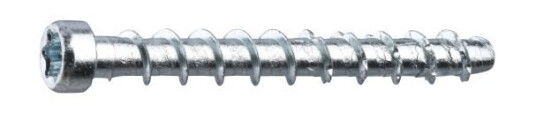Grabber CTX60Z200 Betongskrue for lister og sokler 4,5 x 60 mm sink 200-pakning Innfesting