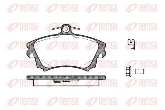 Bremseklosser REMSA 0708.02 Bremseklosser REMSA 0708.02