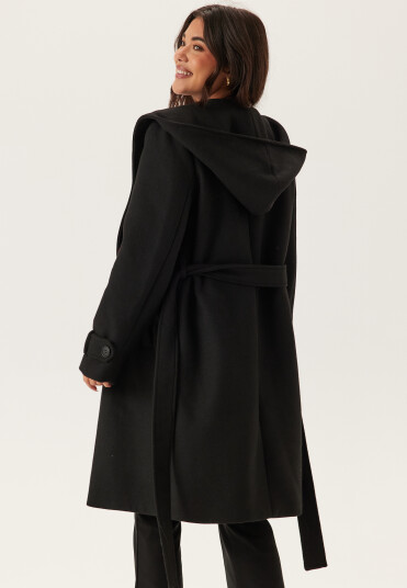 Happy Holly Hooded Wool Mix Coat