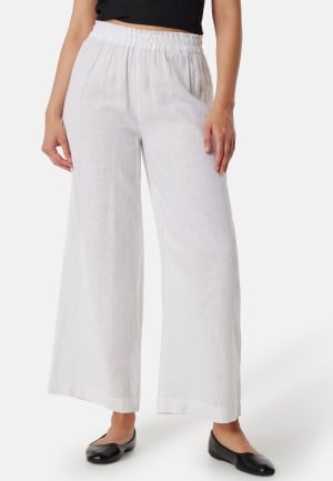 ONLY Ontokyo Linen Blend Pant Bright White M/30 ONLY Ontokyo Linen Blend Pant Bright White M/30