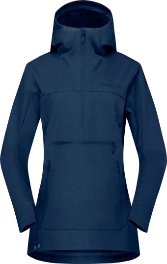 Norrøna Women's Femund Cotton Anorak Navy Blazer L, Navy Blazer Norrøna Women's Femund Cotton Anorak Navy Blazer L, Navy Blazer
