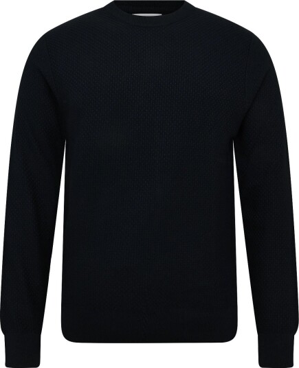 J. Lindeberg M Cotton Structure Sweater - JL NAVY - S