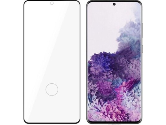 Lcd Beskyttelsesglass 3Mk Hard Glass Max Fingerprint Samsung G988 S20 Ultra Black