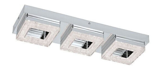 EGLO FRADELO wall / ceiling light chrome clear