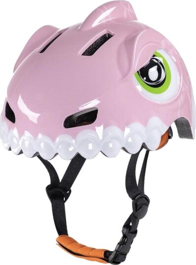 Wozinsky Dinosaur Sykkelhjelm for Barn - 52-56cm - Rosa