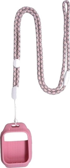 ZTE Klokkebeskyttelse med halsreim for Watch K2 og K2 Pro Rosa