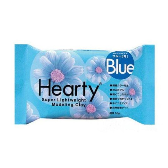 Hearty Air Drying Clay Modelleringsleire Blå 50g 