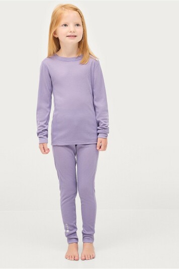 Áhkká Longs Tech Pants Kids Lilla Áhkká Longs Tech Pants Kids Lilla