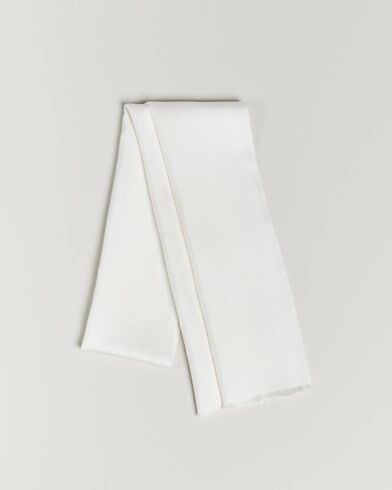 Amanda Christensen Ceremony Self Fringes Scarf White